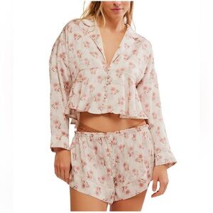 Free People Women's Beauty Sleep Pajama Set, Size X-LARGE